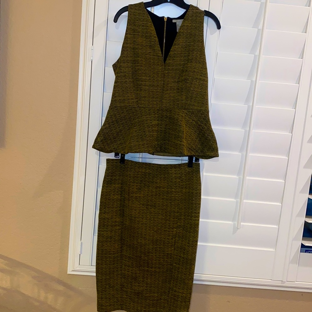 H&M NEW W/O Tags Tweed Suit Set Size Large